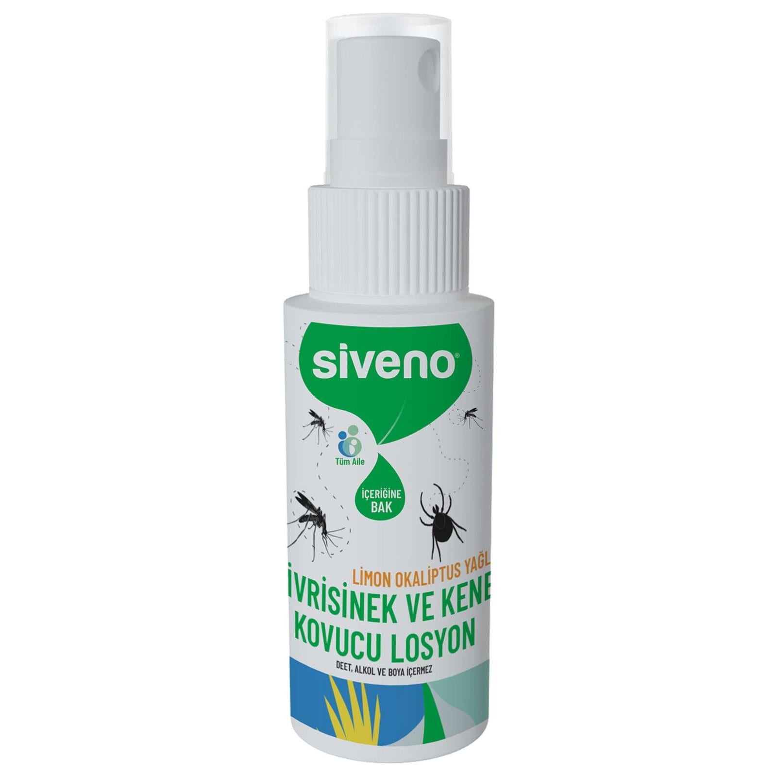Siveno %100 Sivrisinek ve Kene Kovucu Sprey Krem 100 ml
