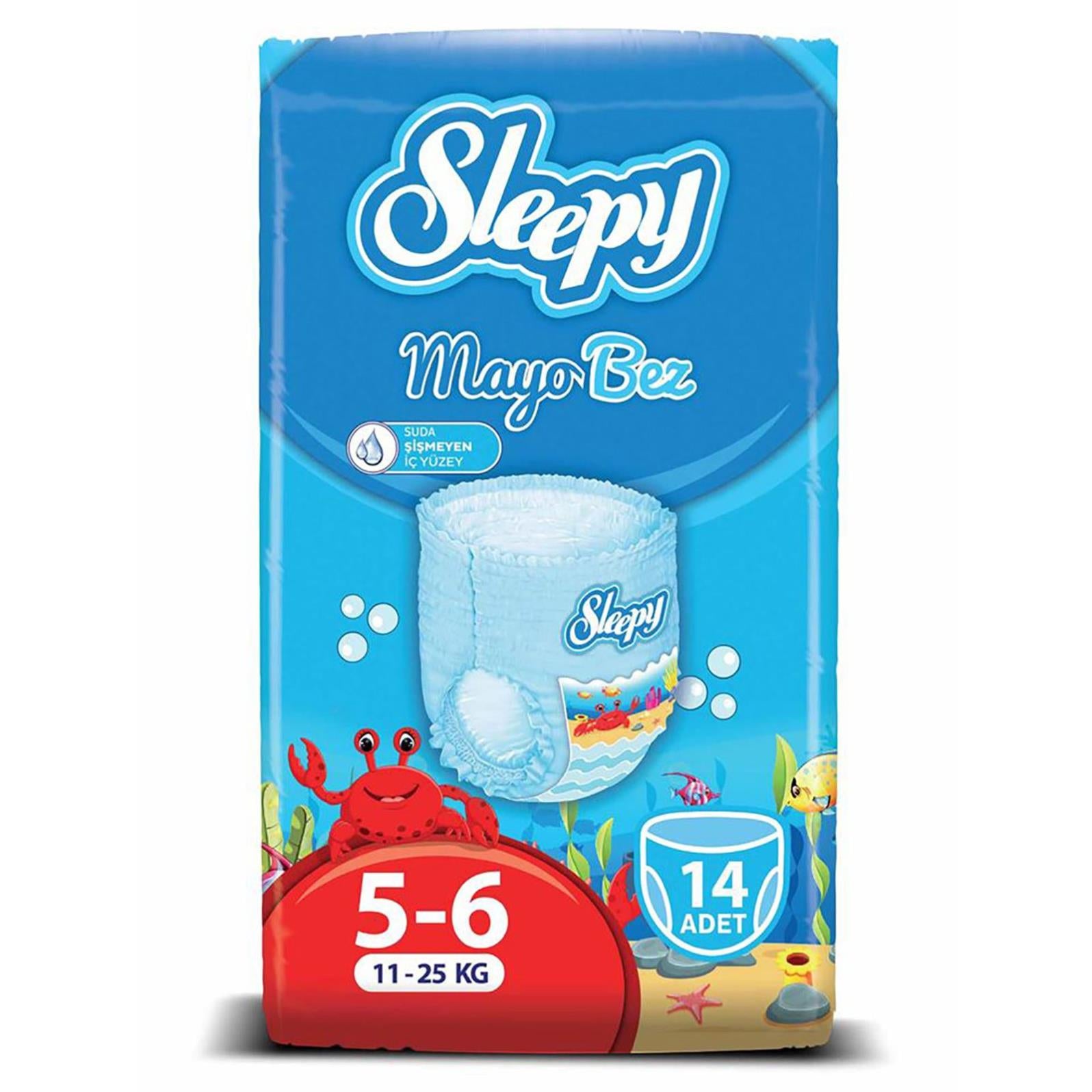 Sleepy Mayo Külot Bez 5-6 Beden XLarge 14 adet