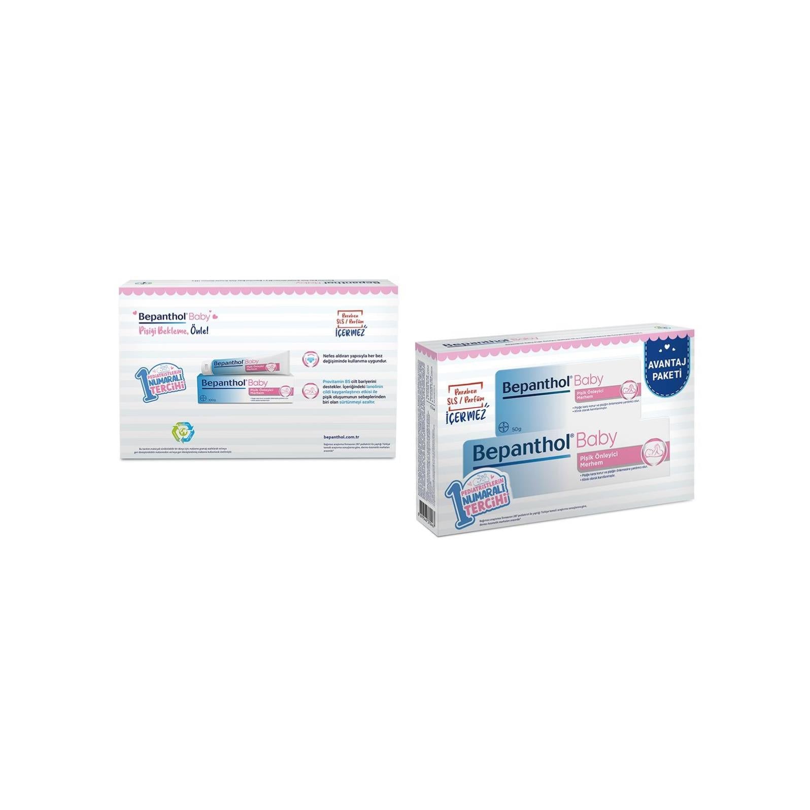 Bepanthol Pişik Önleyici Merhem 100+50 gr