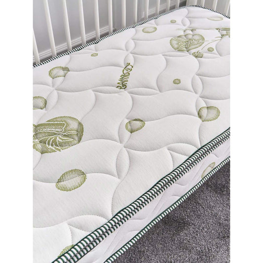 Keremce Deluxe Gold Bambu 60x120 Lüks Pedli Bebek Yaylı Yatak