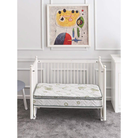 Keremce Deluxe Gold Bambu 60x120 Lüks Pedli Bebek Yaylı Yatak