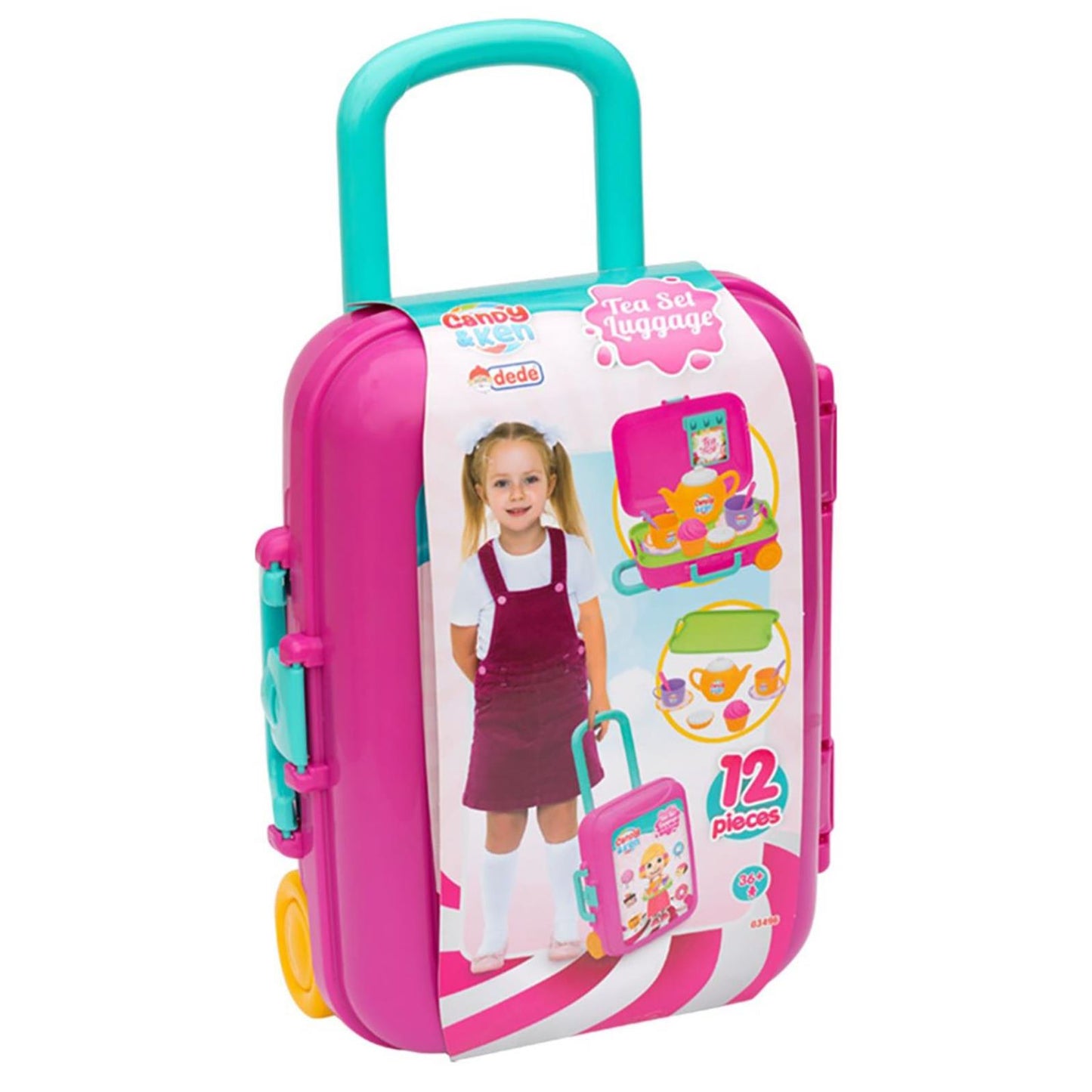 Dede Oyuncak Cay Set Bavulum