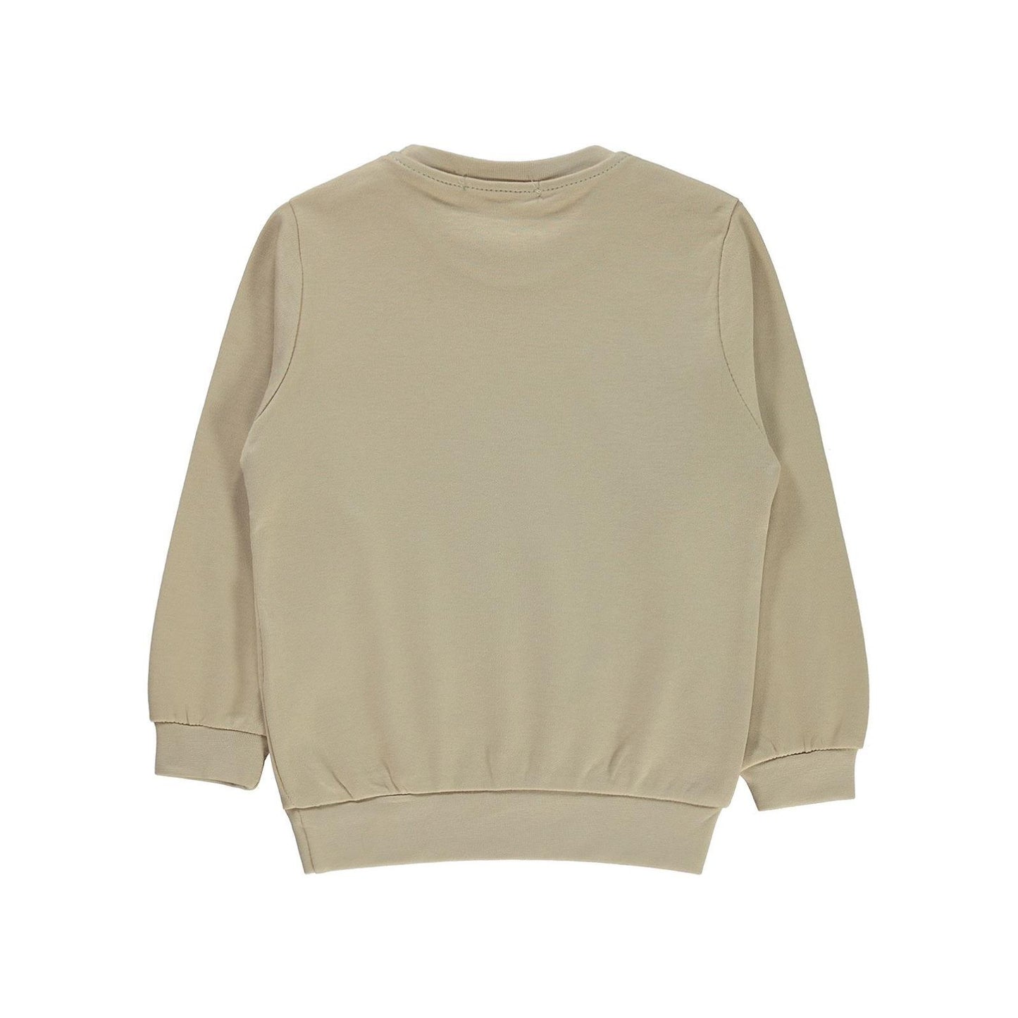 Civil Boys Köpek Baskılı 2-5 Yaş Sweatshirt - Hardal