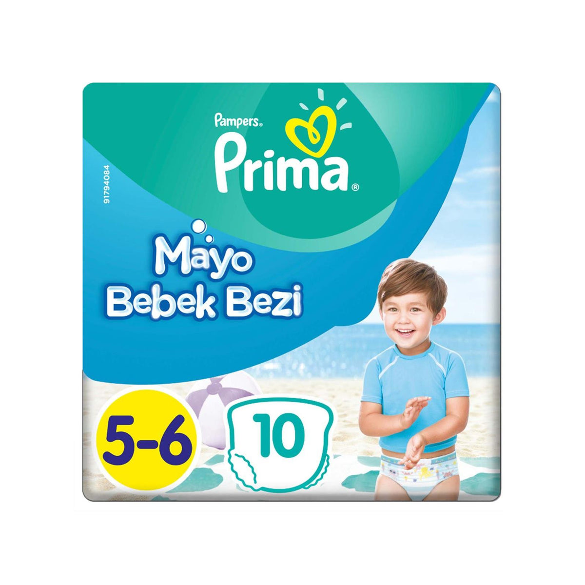 Prima Mayo Bebek Bezi 5-6 Beden 10 Adet