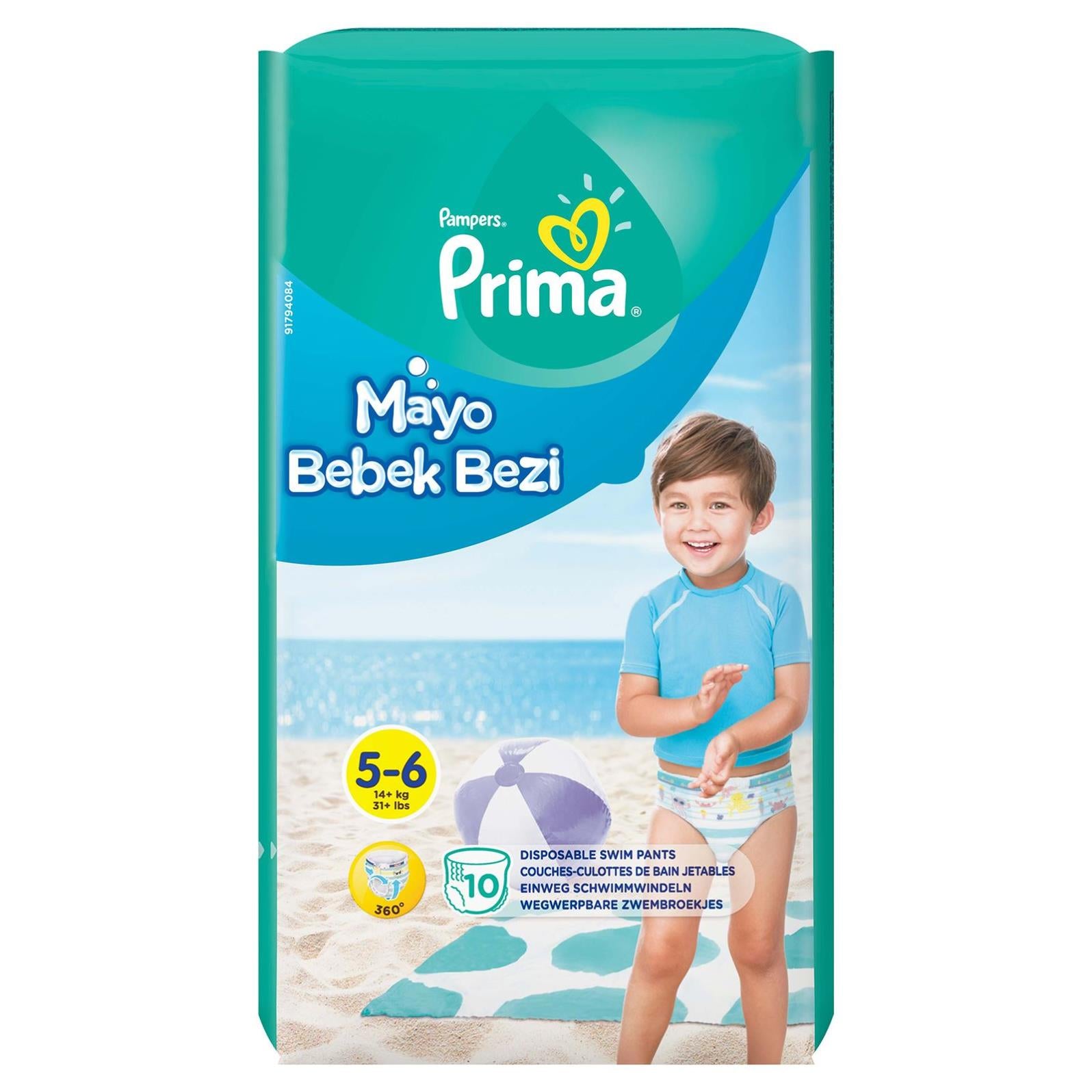Prima Mayo Bebek Bezi 5-6 Beden 10 Adet