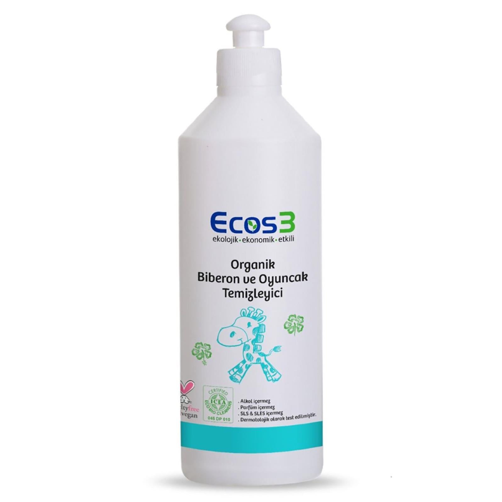 Ecowell Organik Biberon ve Oyuncak Temizleyici 500 ml