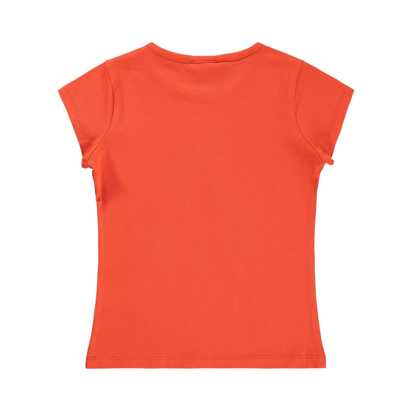 Civil Girls Basic 6-9 Yaş Tişört - Turuncu