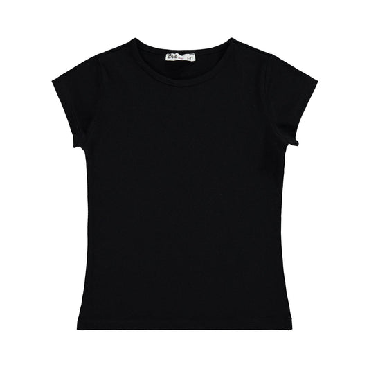 Civil Girls Basic 6-9 Yaş Tişört - Siyah