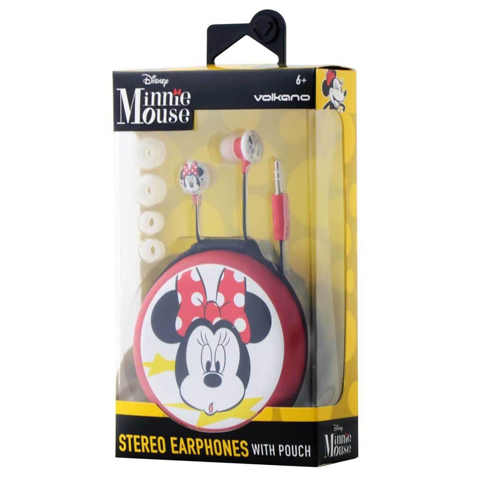Minnie Mouse Kulakiçi Kulaklık Çantalı Lisanslı