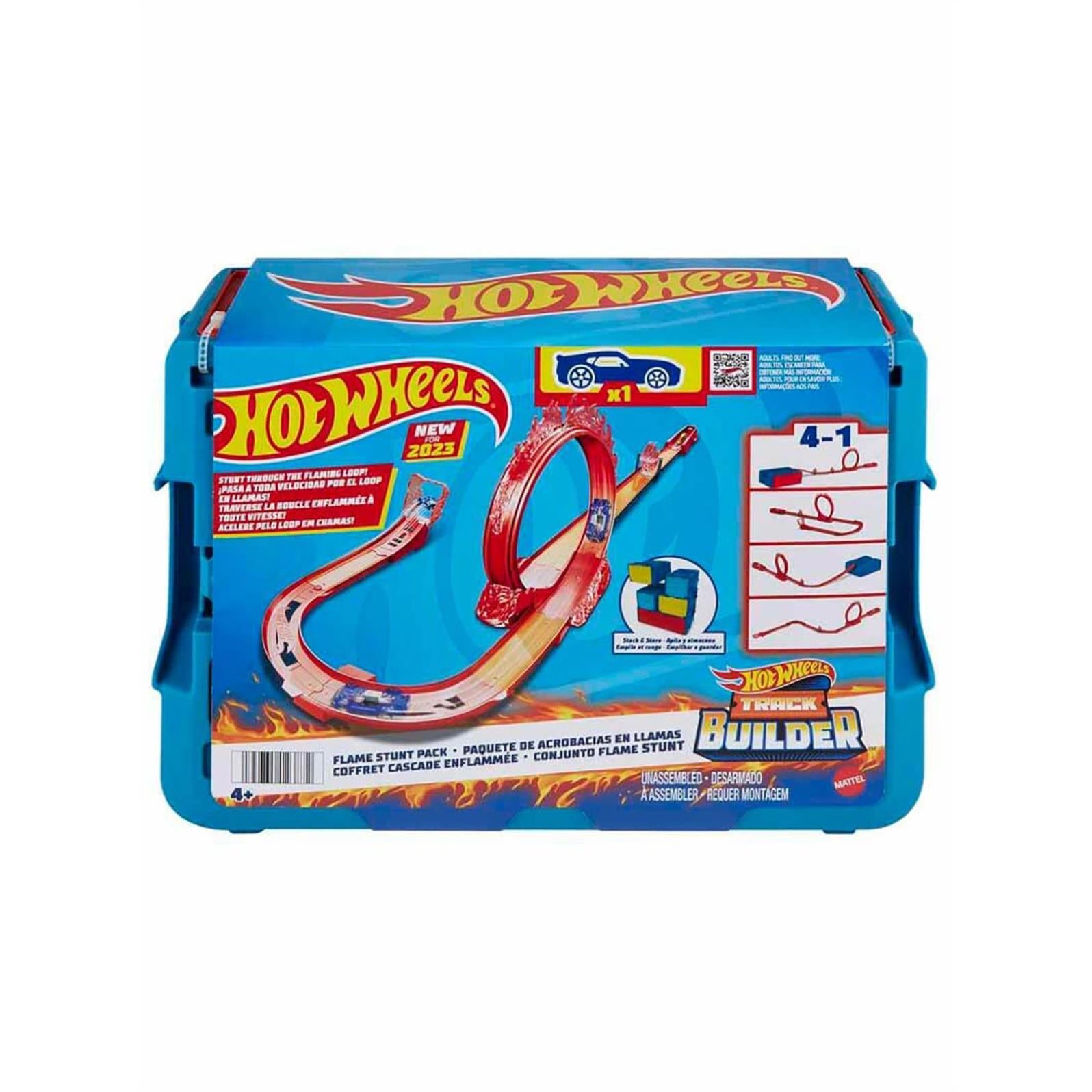 Hot Wheels Alev Temalı Akrobasi Seti