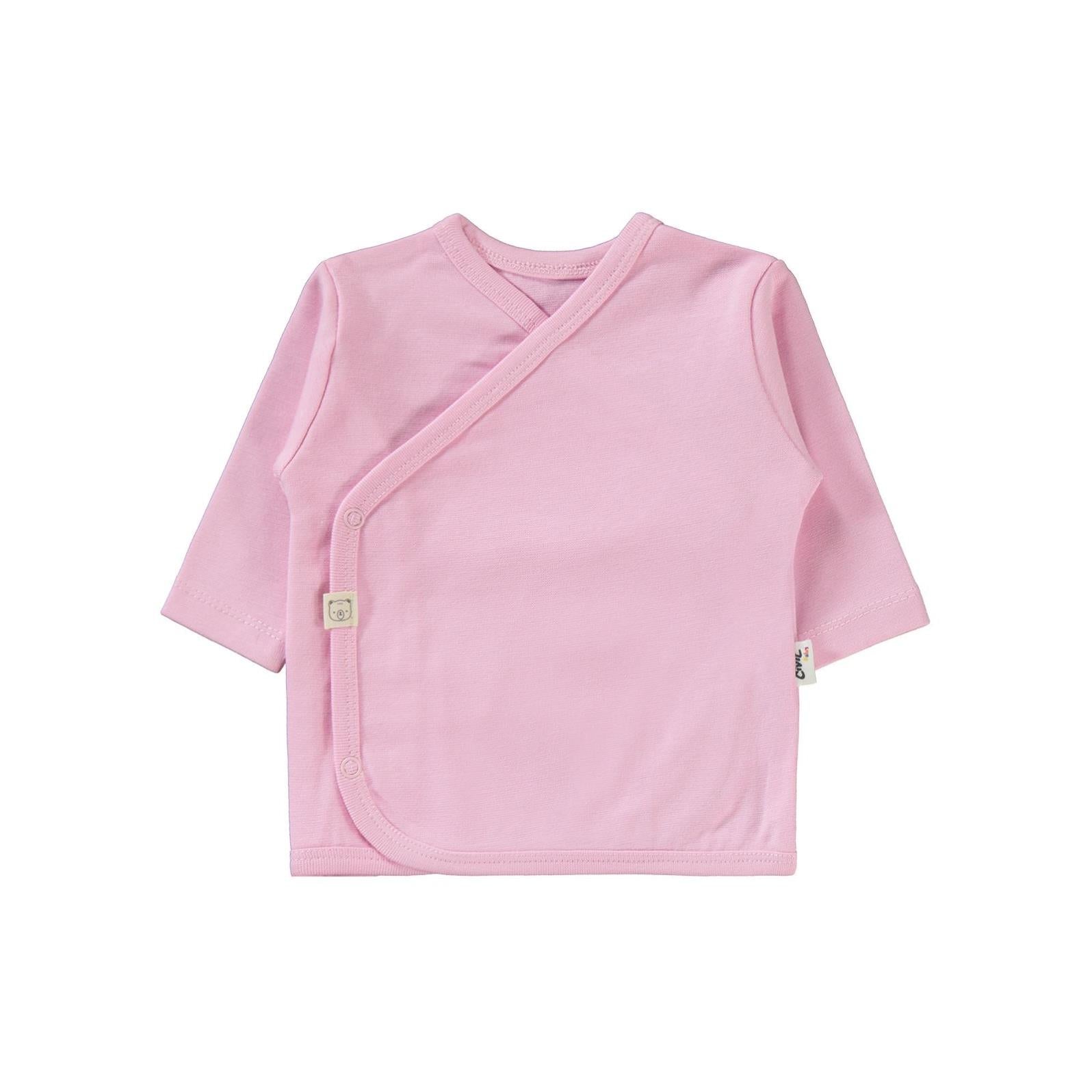 Civil Baby 3'Lü Basic 0-1 Ay Zıbın Takımları - Pembe