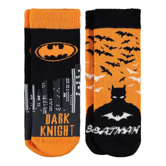 Batman Havlu 2'li Erkek Soket Çorap | Havlu | Okul Kreş ve Günlük Kullanım