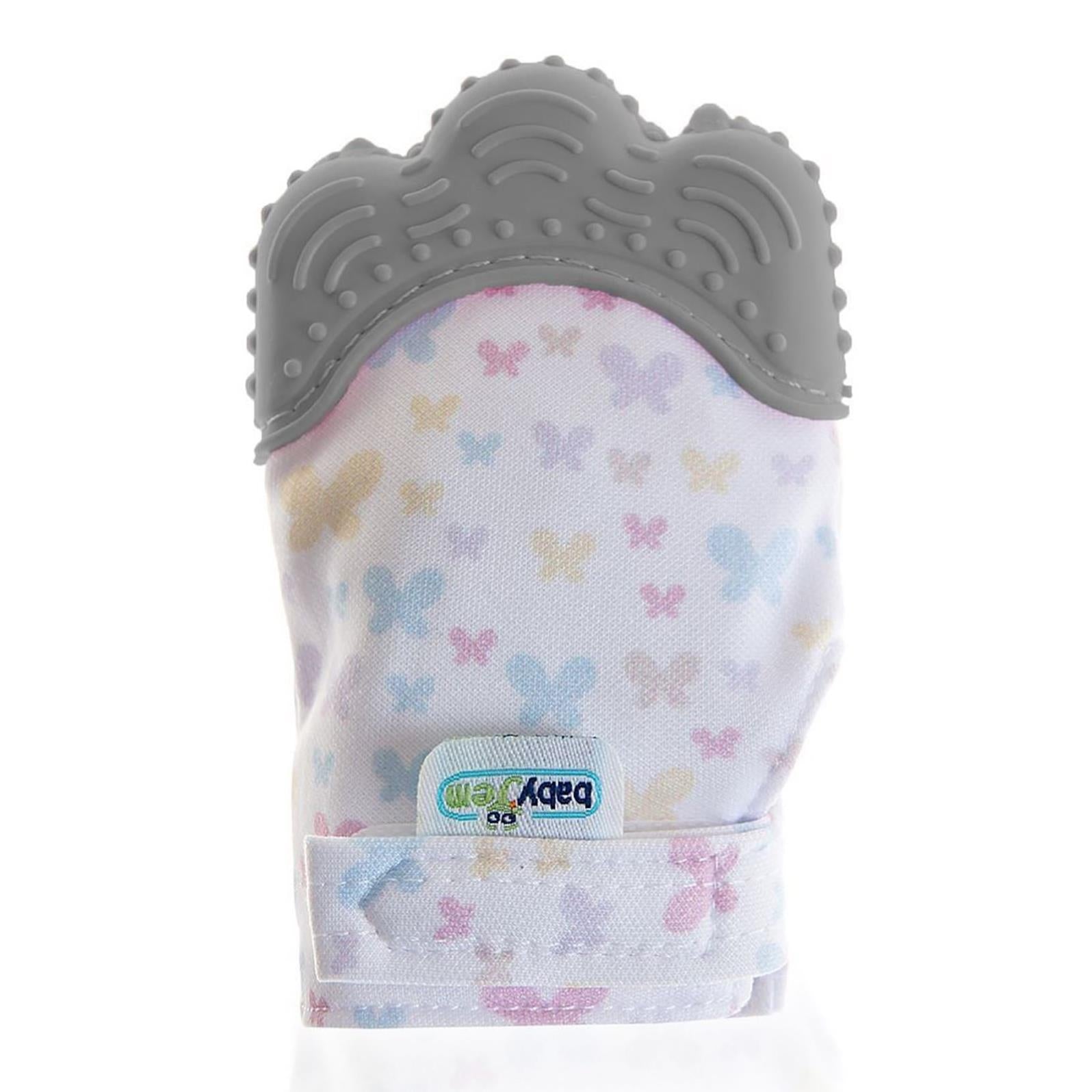 BabyJem Diş Kaşıyıcı Eldiven - Gri