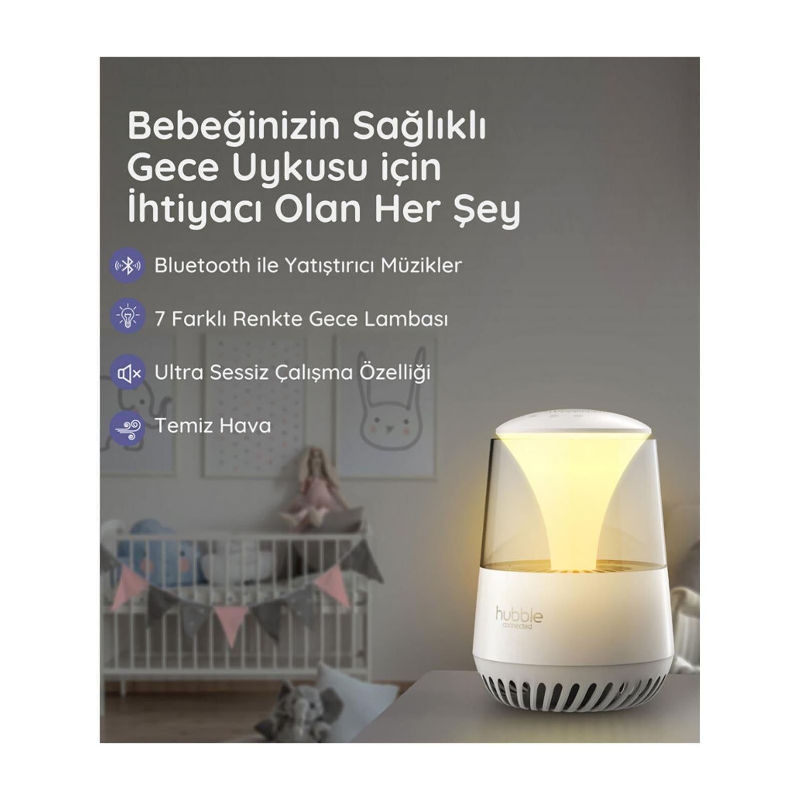 Hubble Pure Hava Temizleme ve Media Player