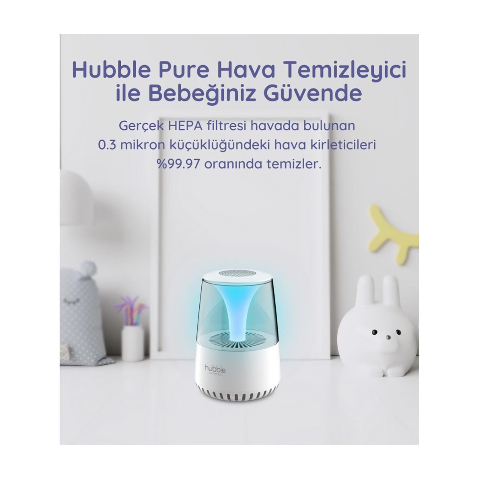 Hubble Pure Hava Temizleme ve Media Player