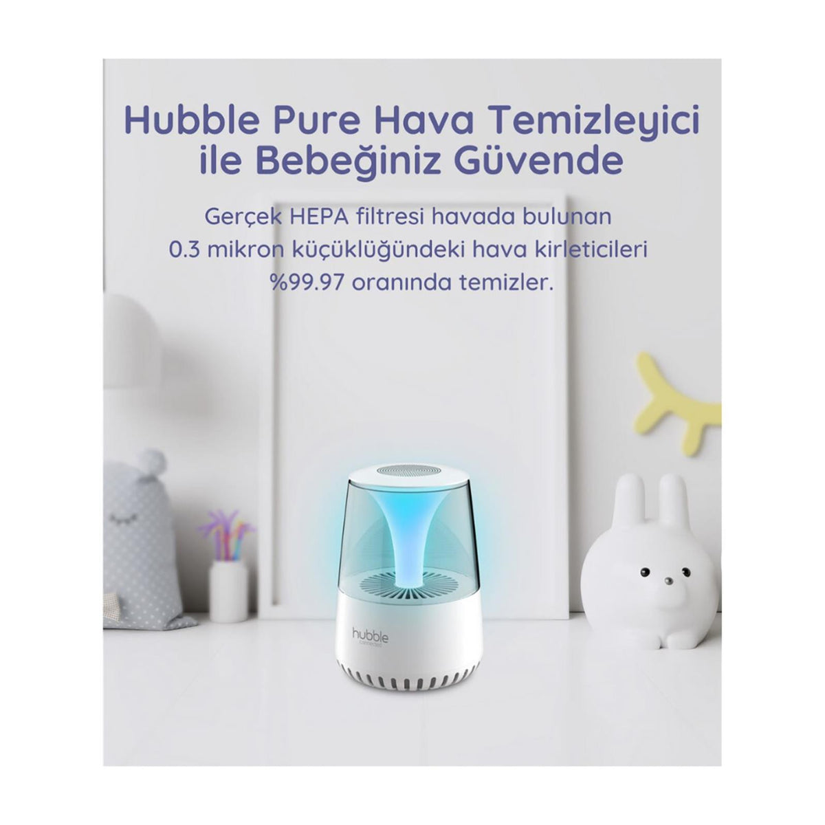 Hubble Pure Hava Temizleme ve Media Player