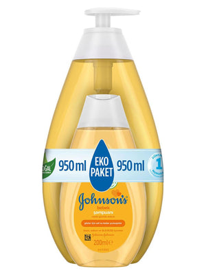Johnson's Baby Bebek Şampuan 750 ml + Bebek Yağı 200 ml