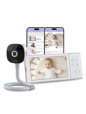 Hubble Gobaby Pro AI Wifi Connect 5'' Dijital Ekranlı Bebek Kamerası