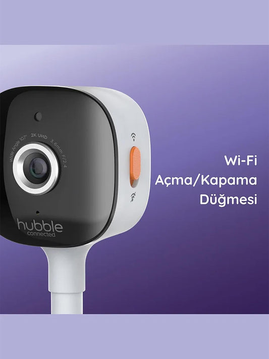 Hubble Gobaby Pro AI Wifi Connect 5'' Dijital Ekranlı Bebek Kamerası