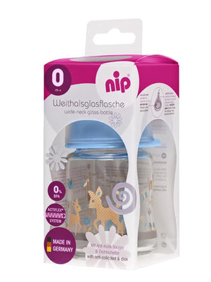 Nip 120 Ml Cam Biberon 0 Ay+ - Mavi