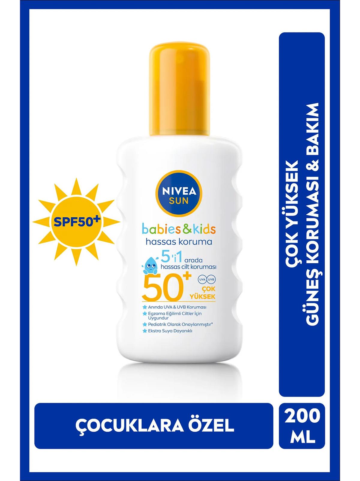 Nivea Sun Çocuk Hassas Güneş Spreyi 200ml +50 Factor