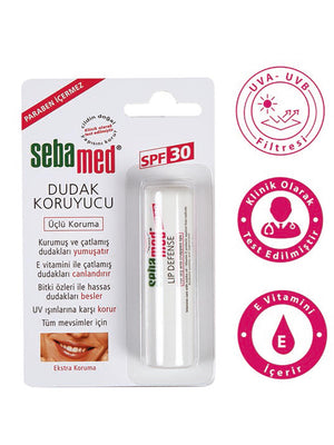 Sebamed Koruyucu Dudak Bakım Kremi 30 SPF