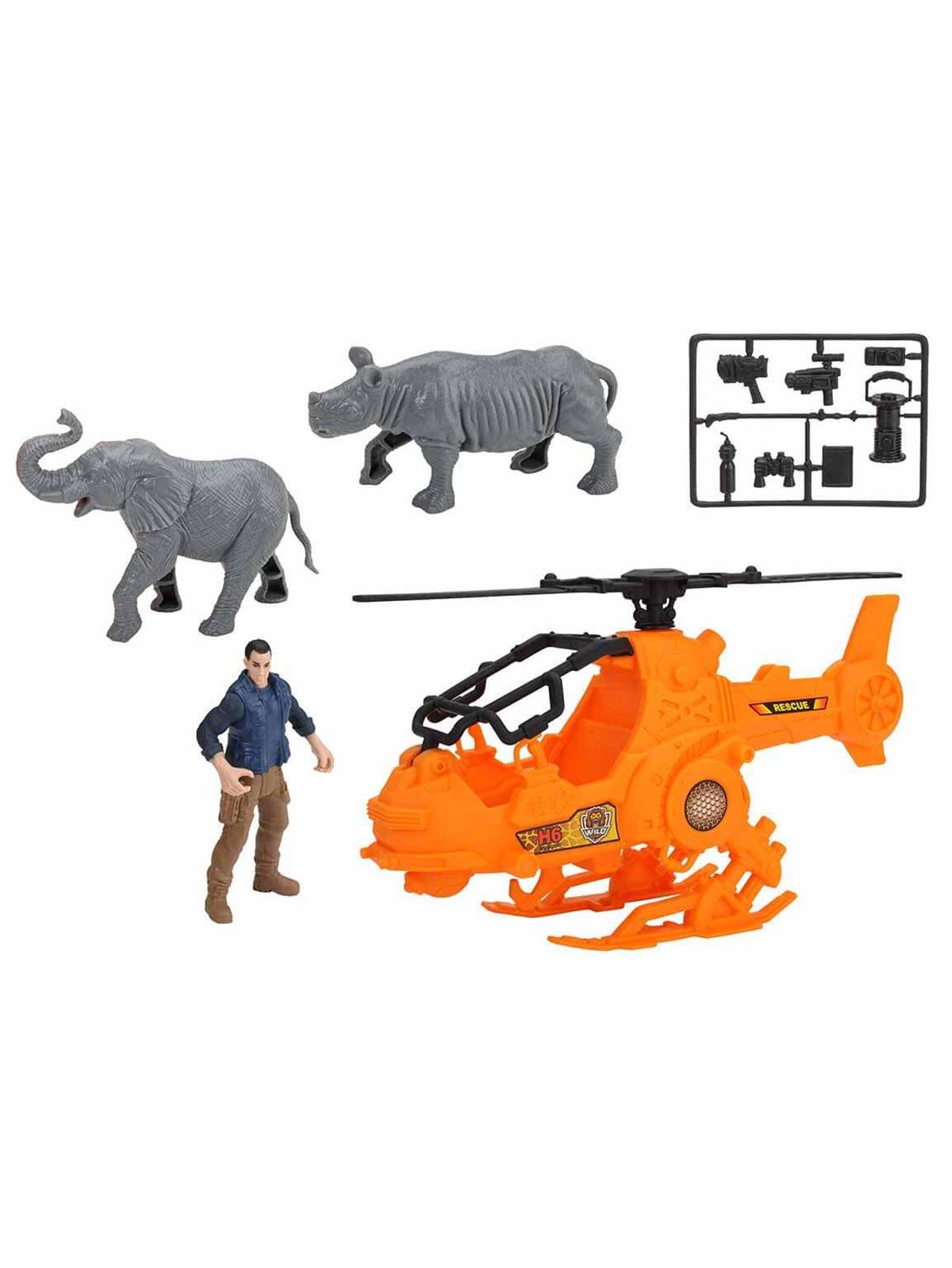Sunman Oyuncak  Wild Quest Safari Hayvan Kurtarma Oyun Seti