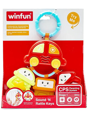 Winfun Sesli Arabam ve Anahtarları  Çıngırak