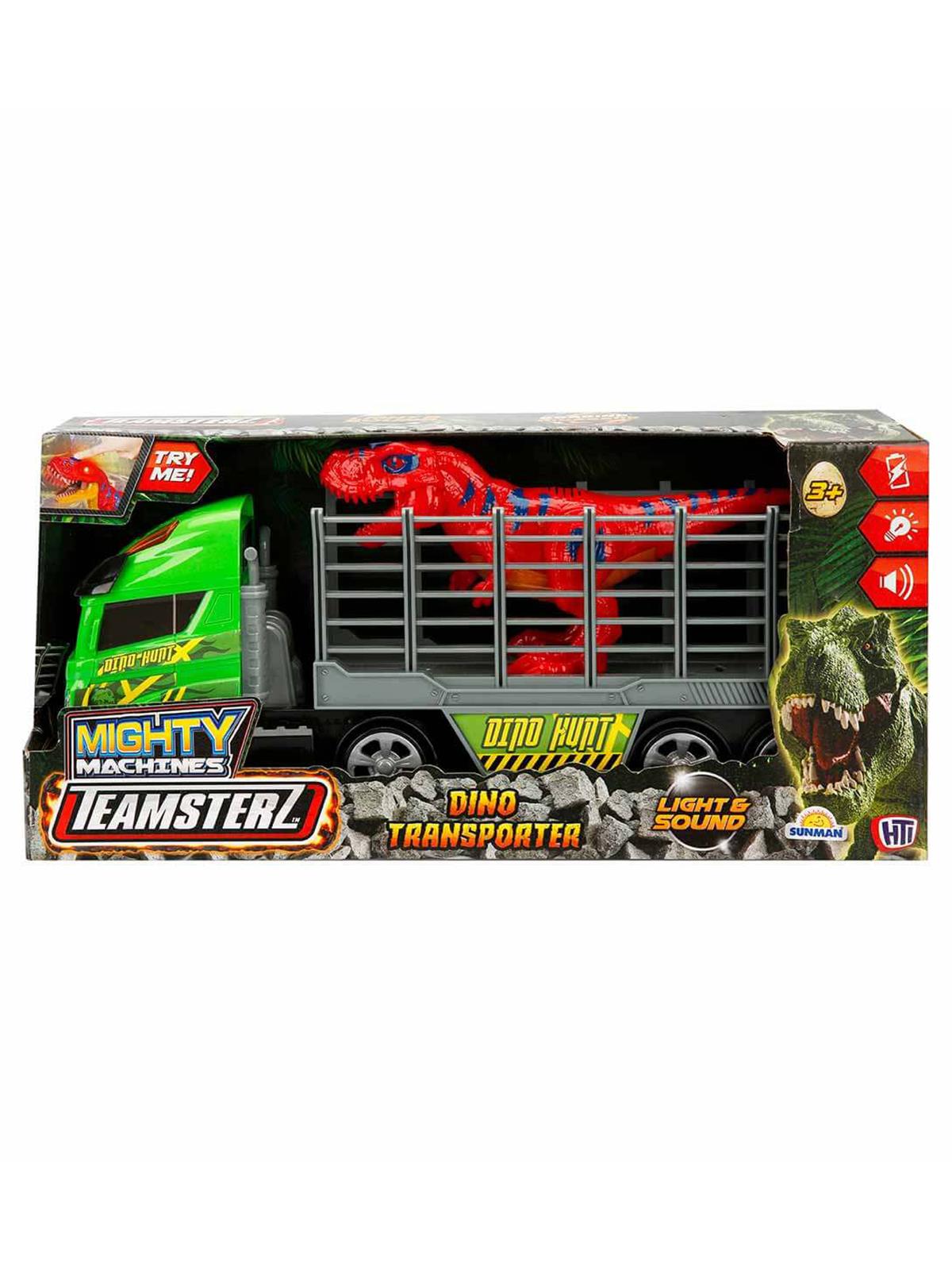 Sunman Oyuncak Sesli ve Işıklı Dino Transporter
