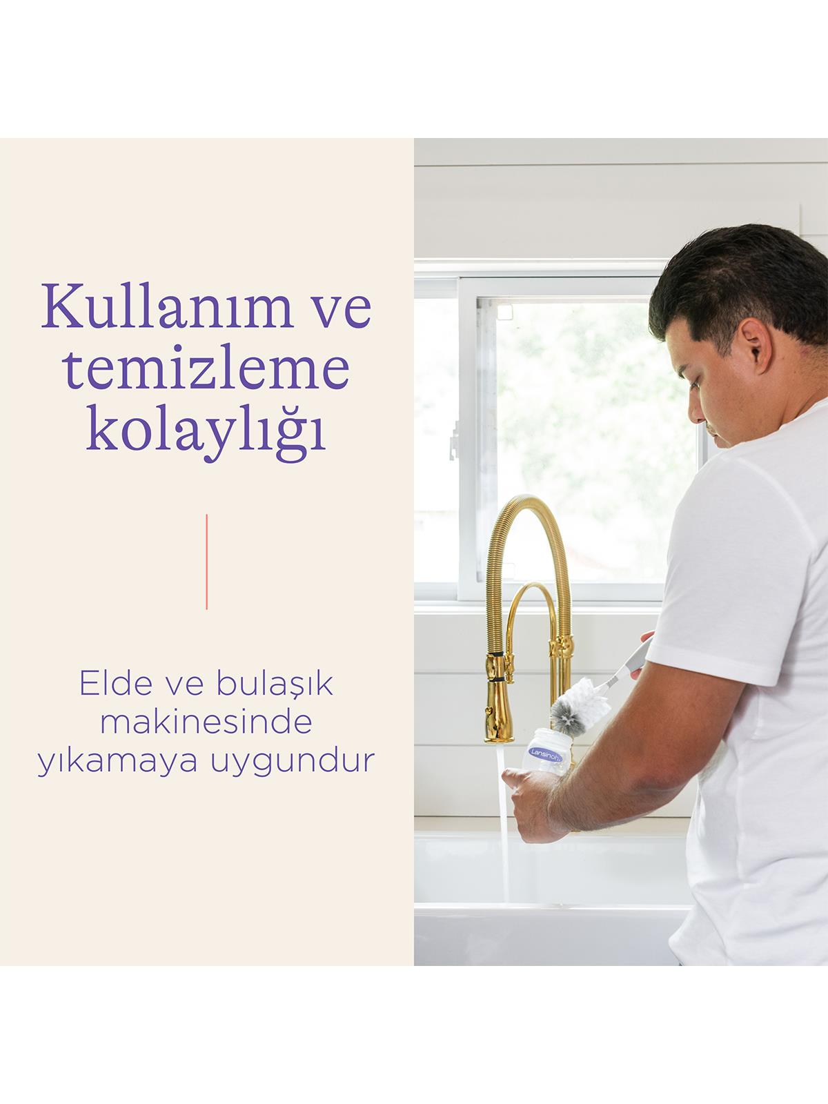 Lansınoh Cam Biberon 160 ml