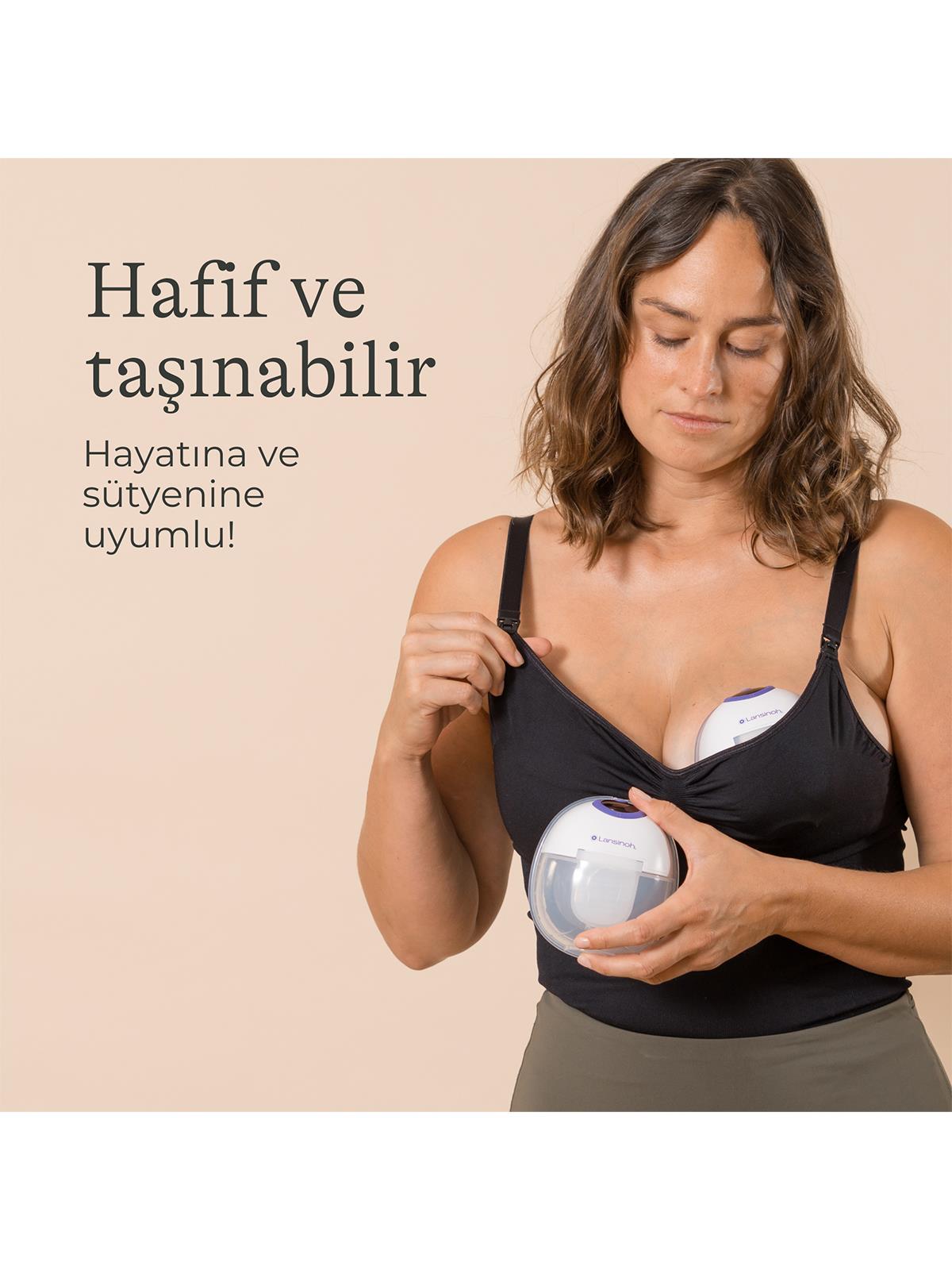 Lansinoh Giyilebilir Çiftli Göğüs Pompası