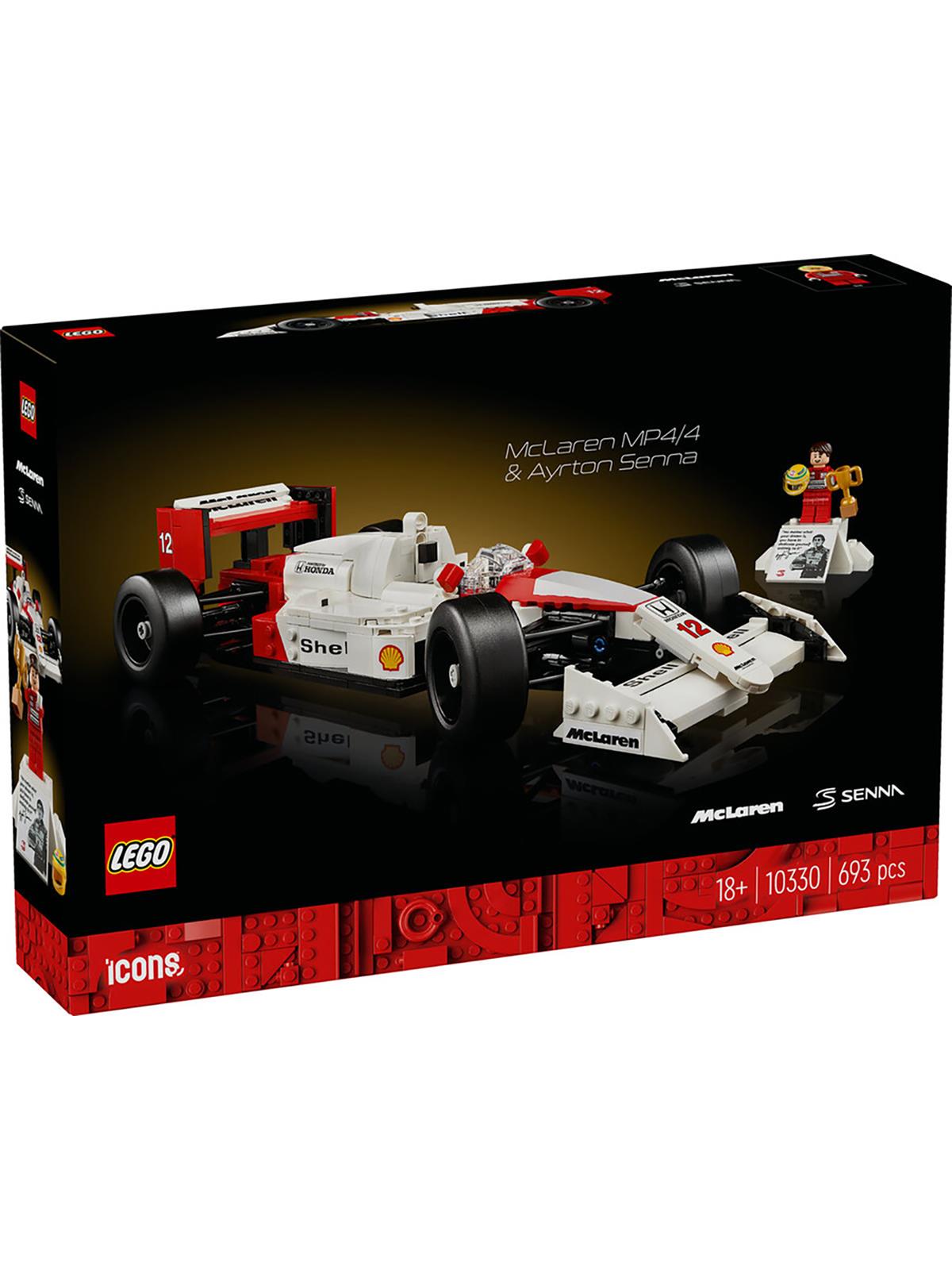 Lego Mclaren Mp4/4 & Ayrton Senna