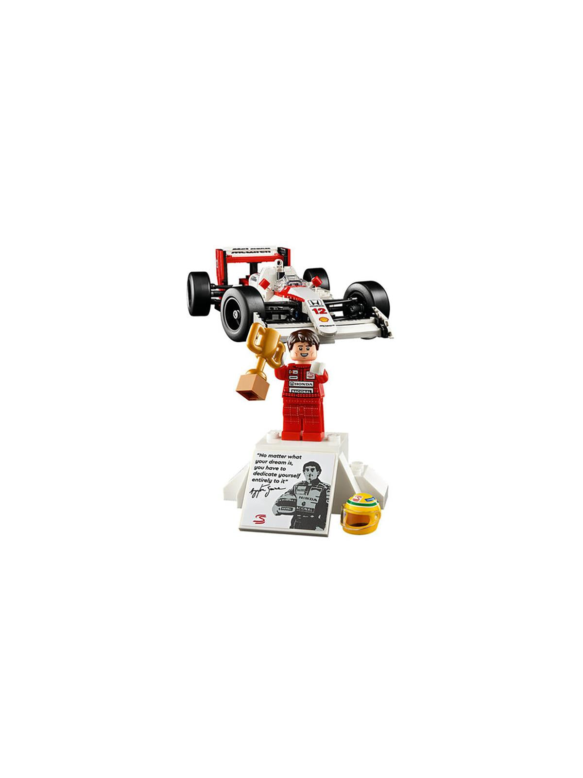 Lego Mclaren Mp4/4 & Ayrton Senna