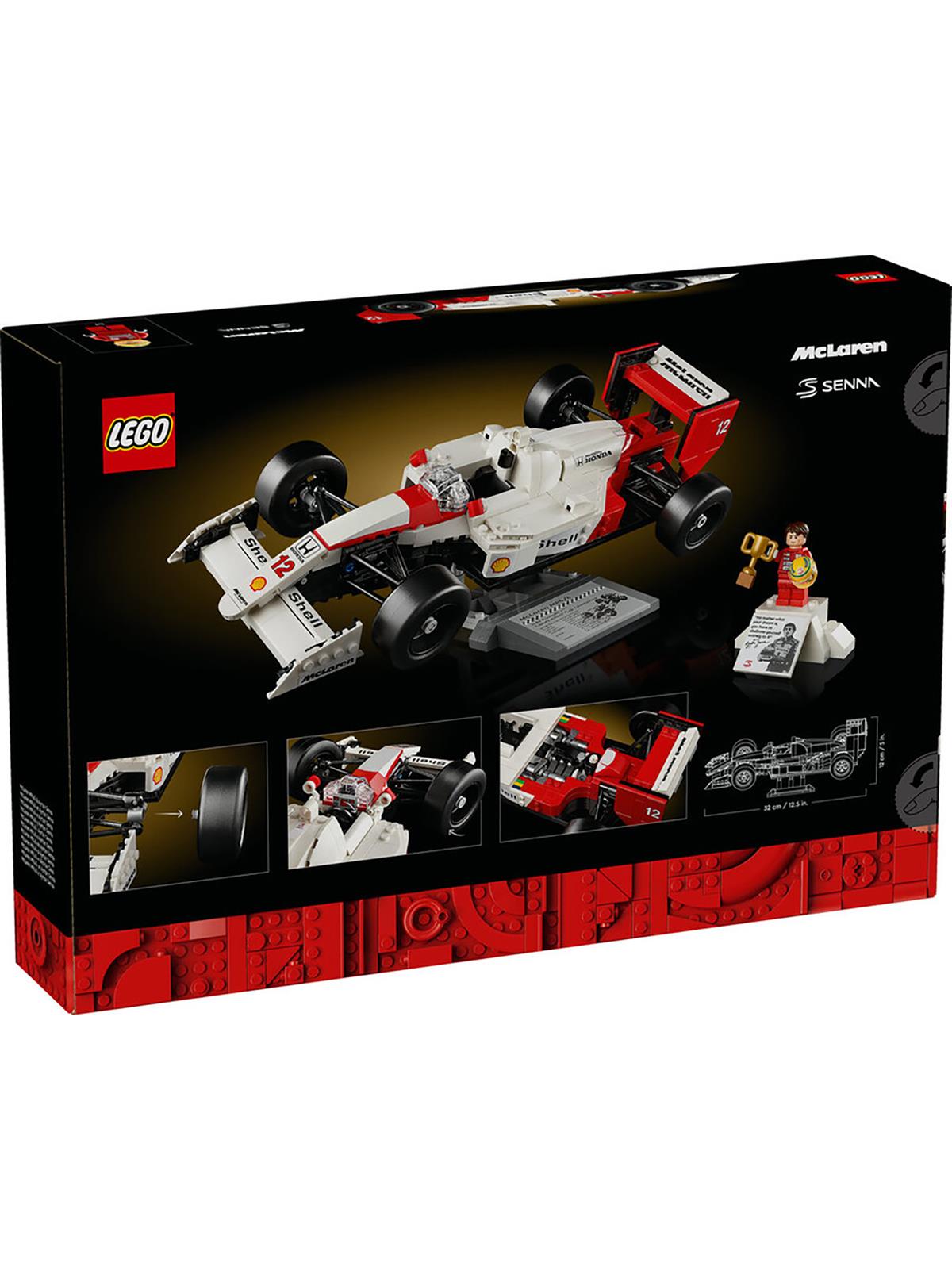 Lego Mclaren Mp4/4 & Ayrton Senna