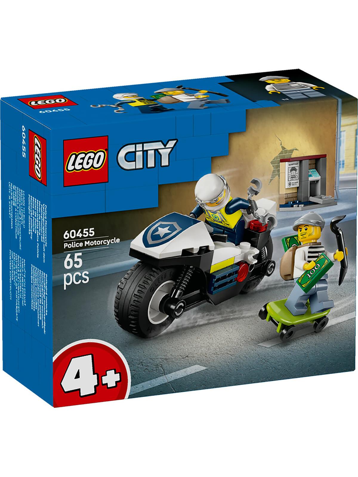 Lego City Polis Motorsiklet Takibi