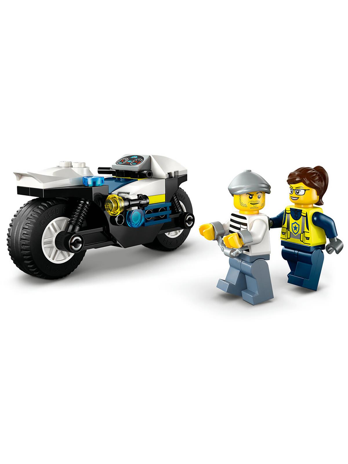 Lego City Polis Motorsiklet Takibi