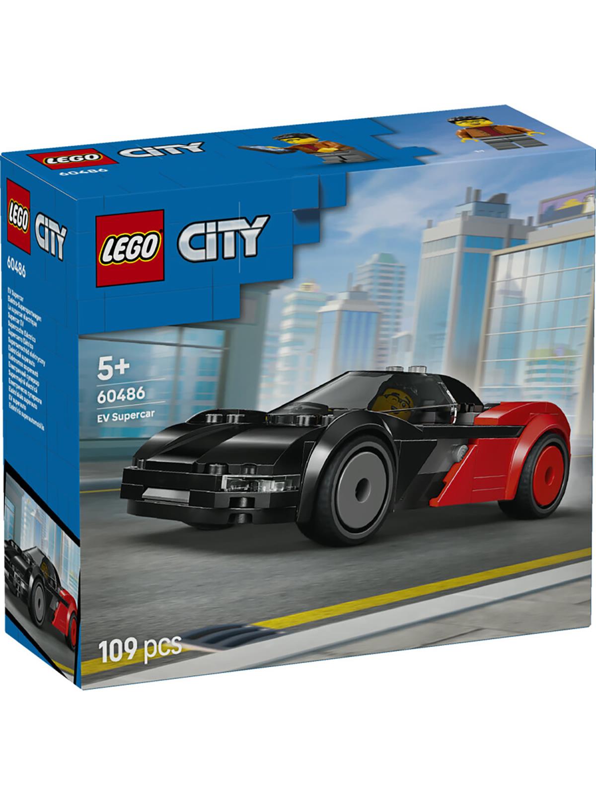 Lego City Elektrıklı Süper Araba