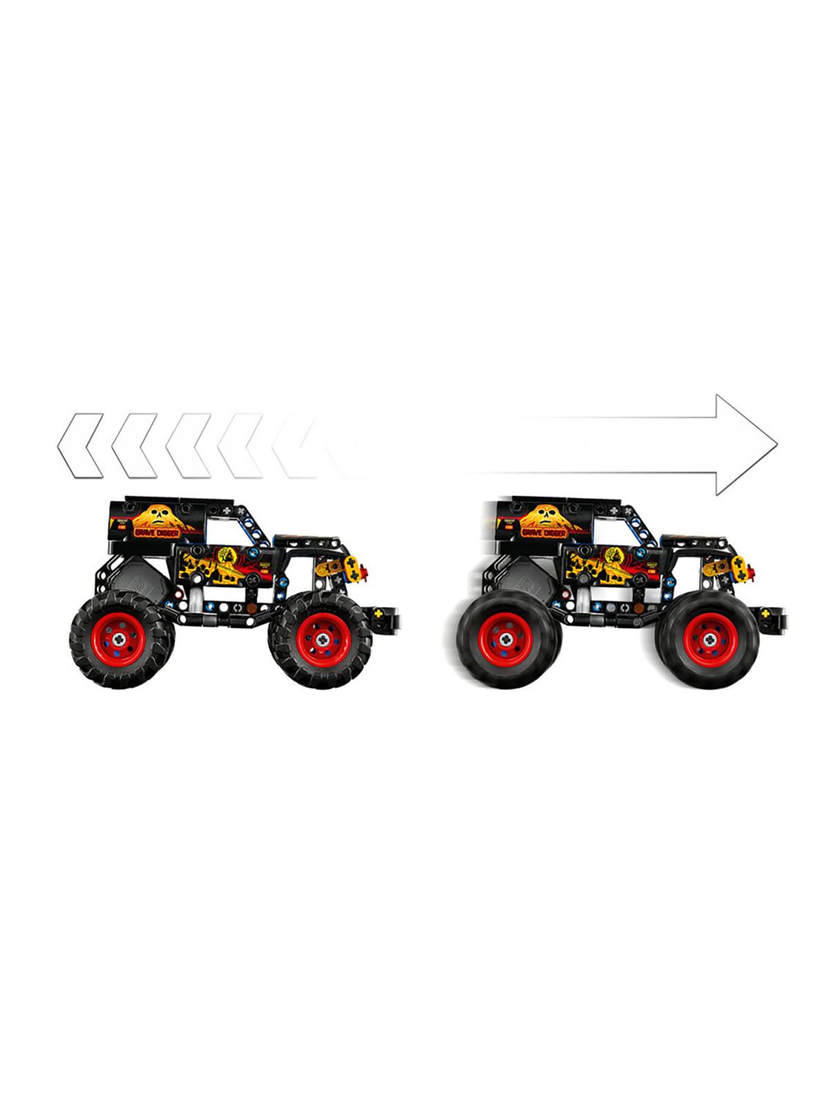 Lego Monster Jam Grave Dıgger Ates Ve Buz