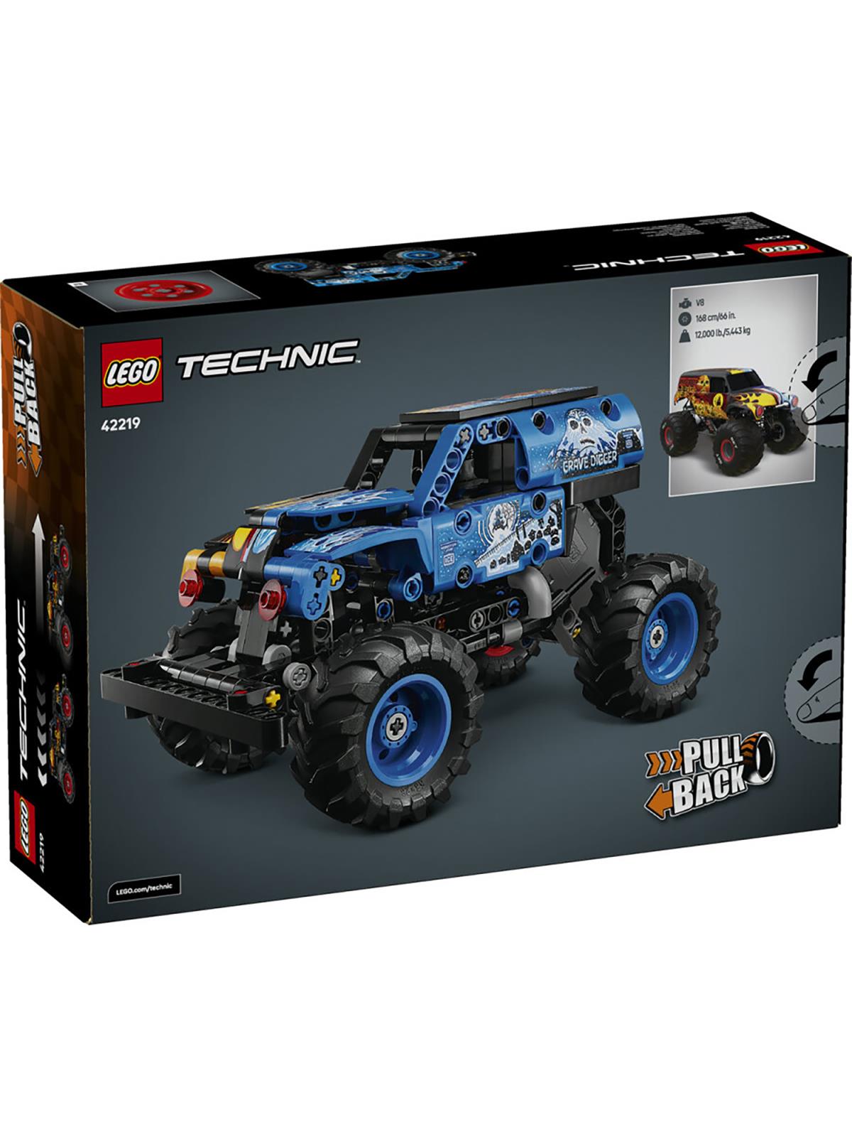 Lego Monster Jam Grave Dıgger Ates Ve Buz