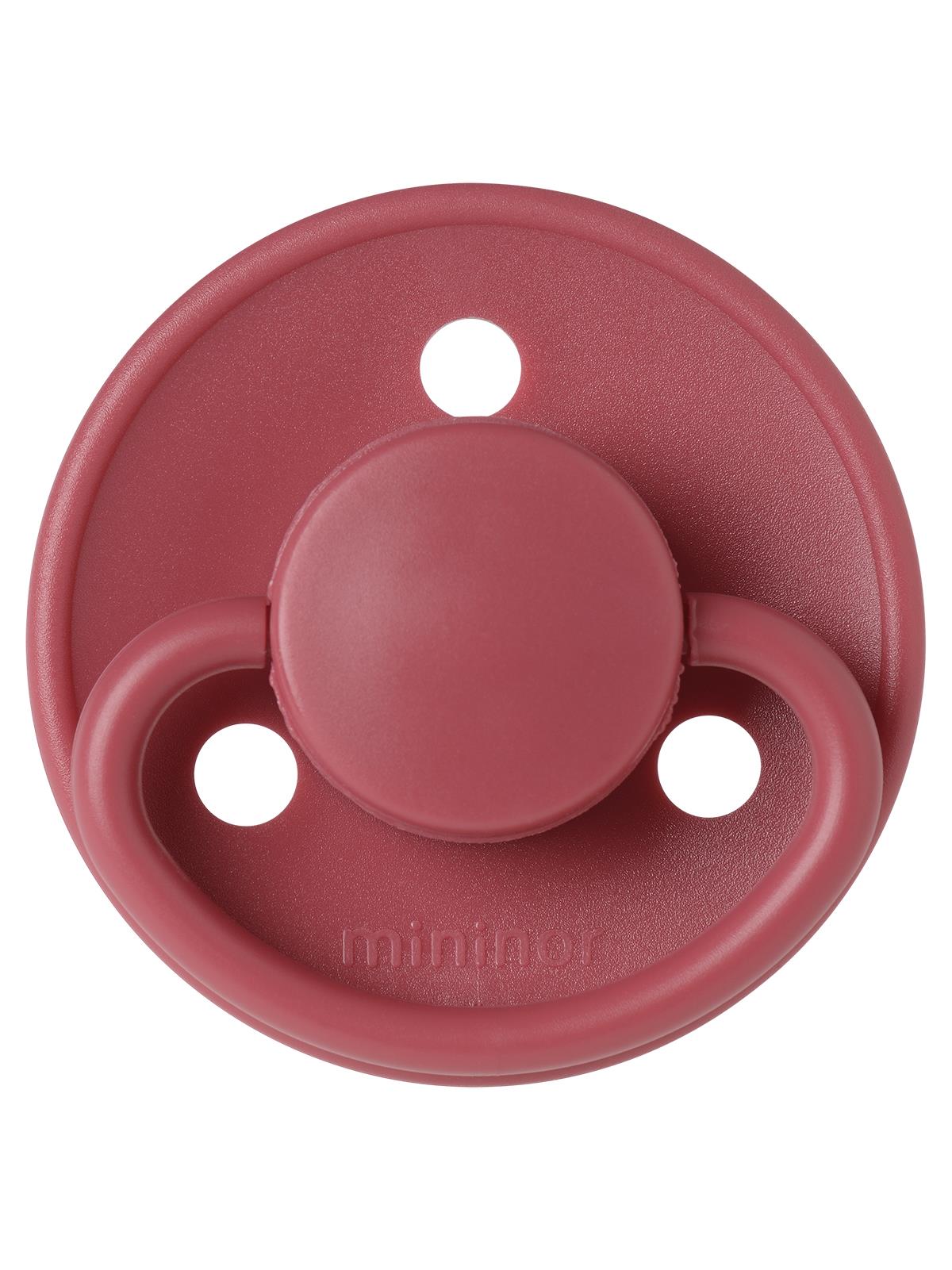 Mininor Silikon Emzik 0+ Ay - Rhubarb - - Standart