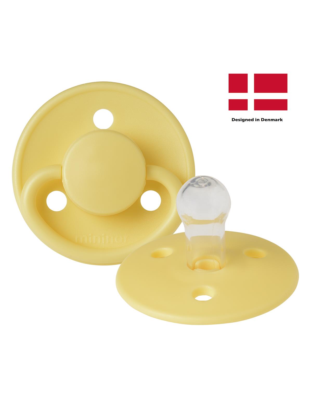 Mininor Silikon Emzik 0+ Ay - Duckling - Sarı