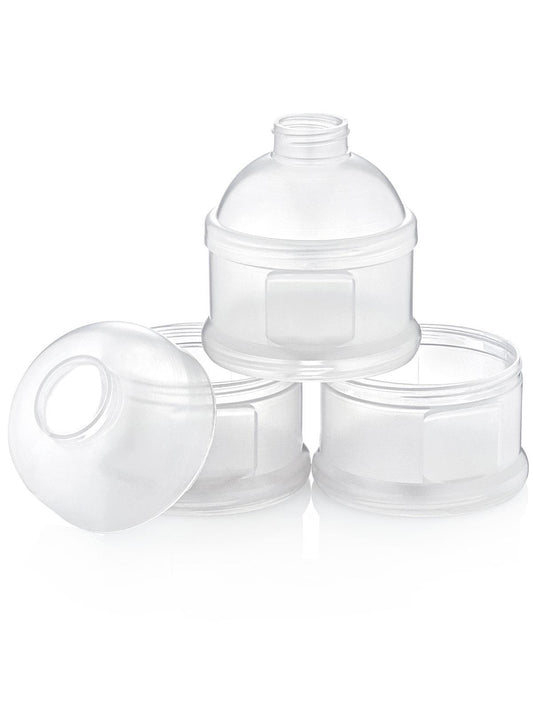 BabyJem Katlı Toz Mama Kabı - Beyaz