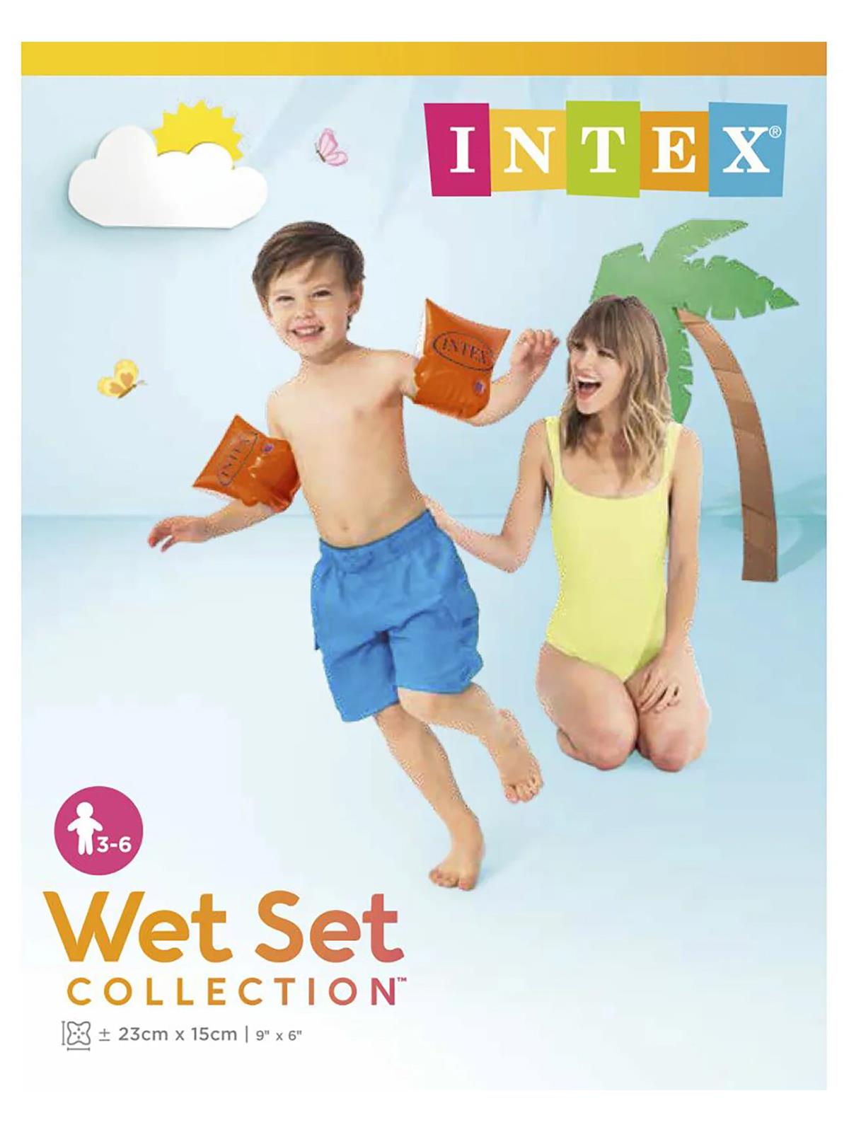 İntex Kırmızı Kolluk 23X15 Cm (3-6 Yas)