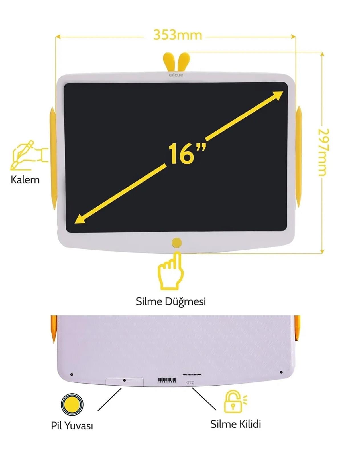 Xiaomi 16 inç LCD Dijital Renkli Çizim Tableti