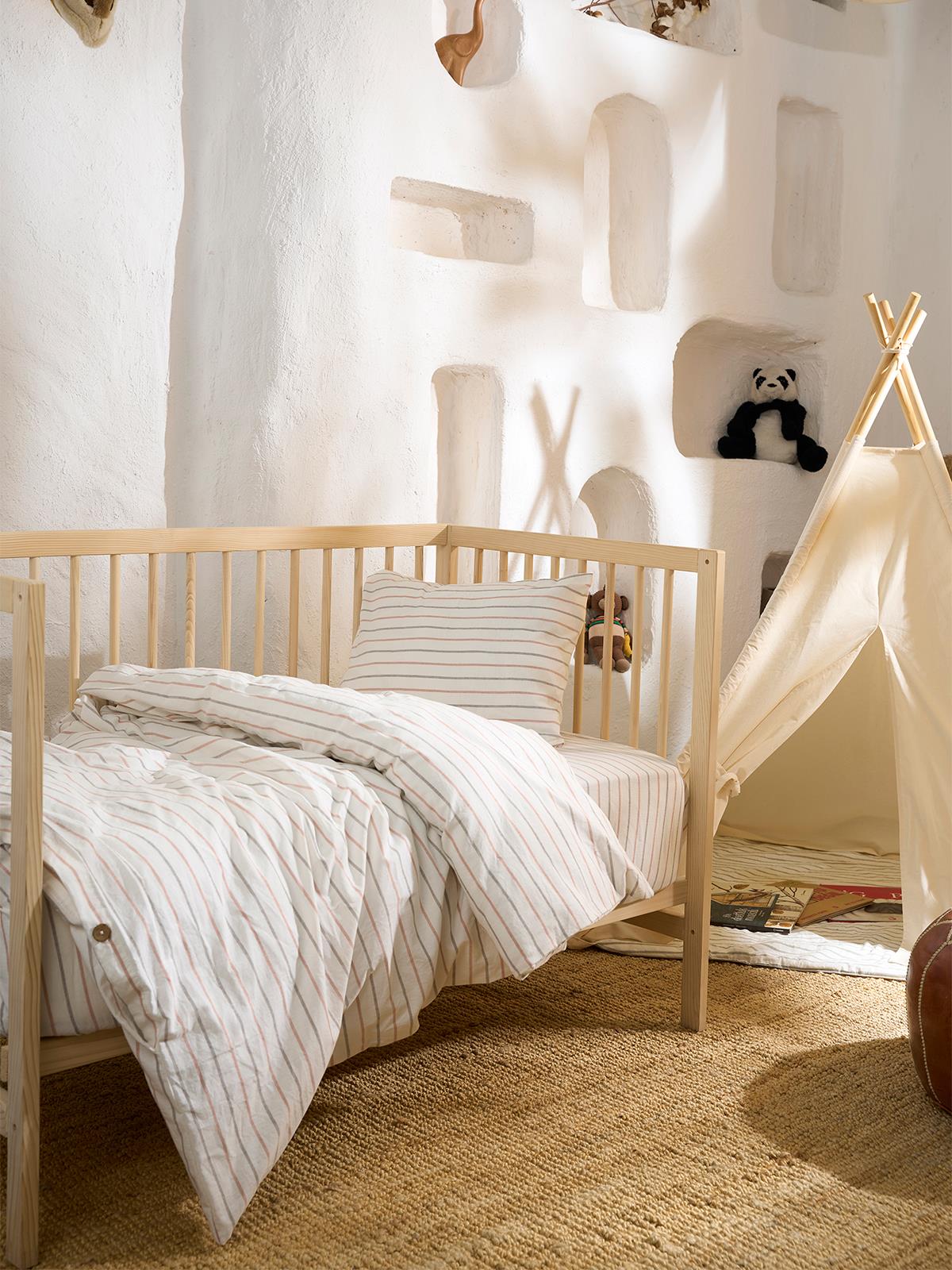 Safemom %100 Pamuk Nevresim Seti - Kırmızı