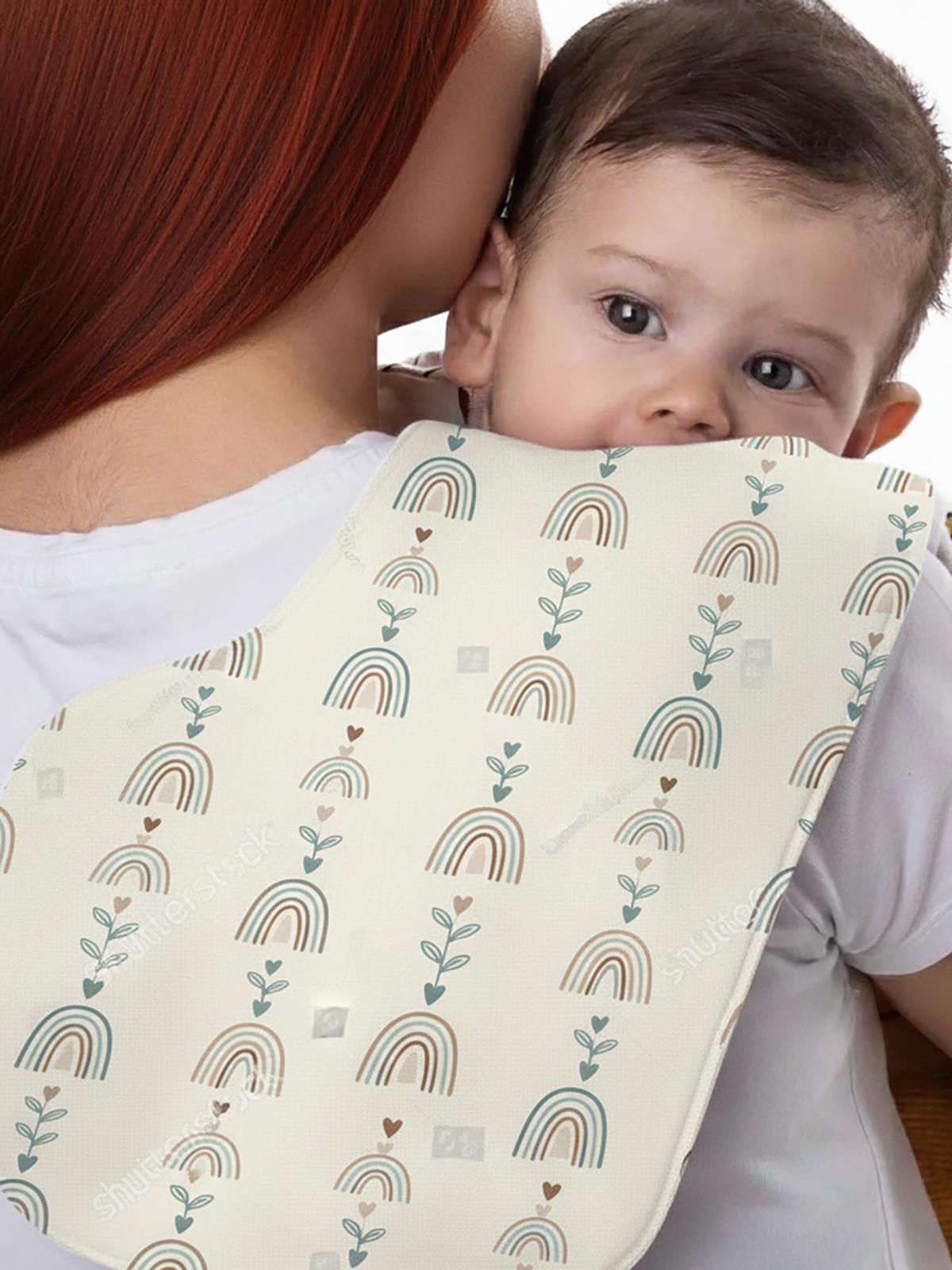 Safemom - Müslin Yeni Doğan Emzirme Seti - Swan - Turuncu