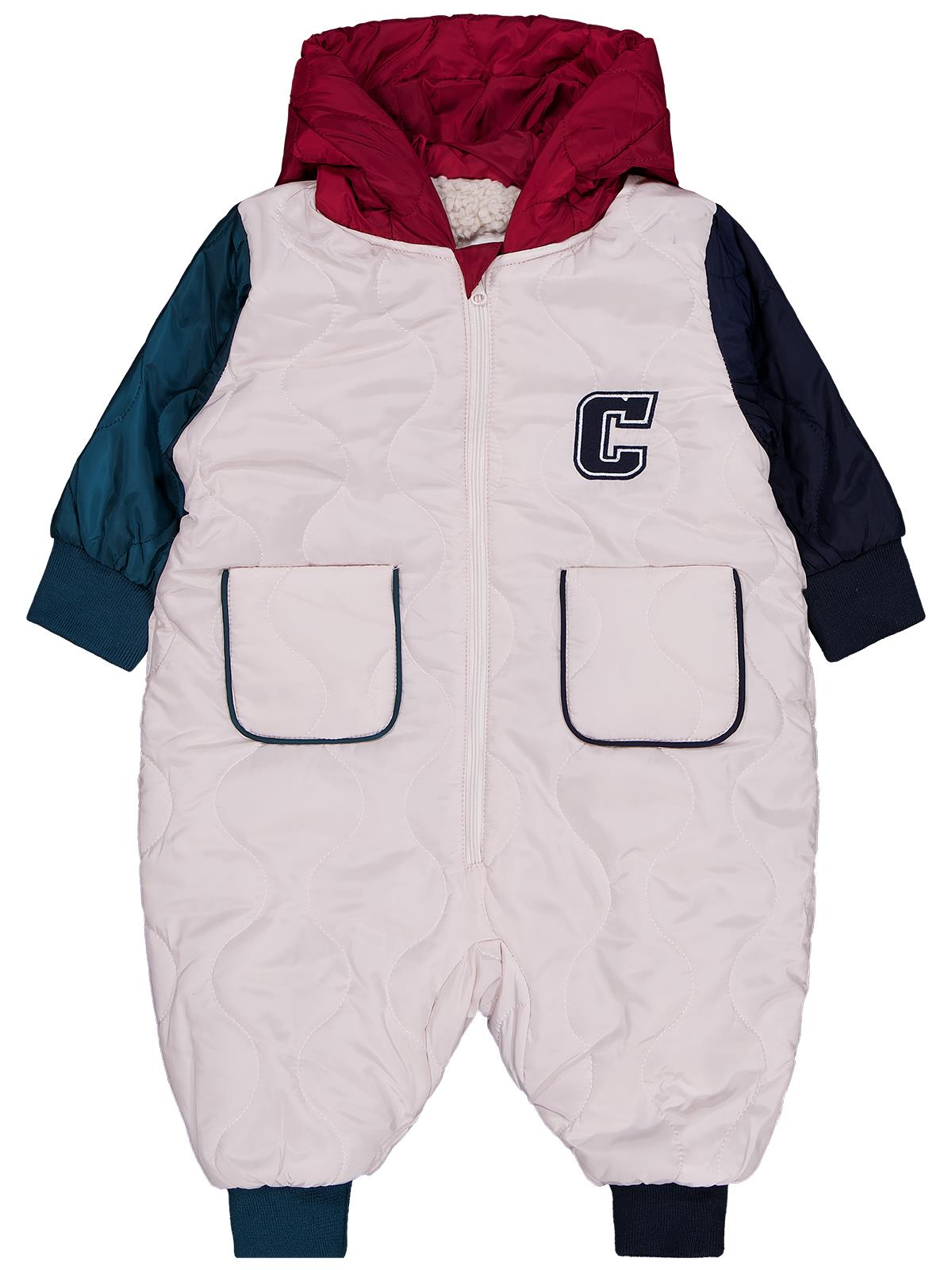 Civil Baby Harf Baskılı 6-18 Ay Astronot - Bej