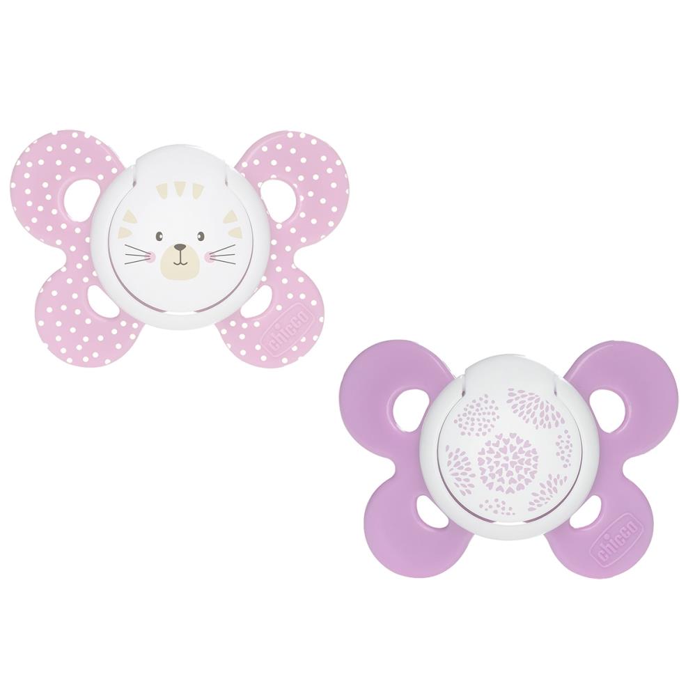 Chıcco Soother Comfort Gırl 2 Lı Sılıkon Emzık 6-16 ay