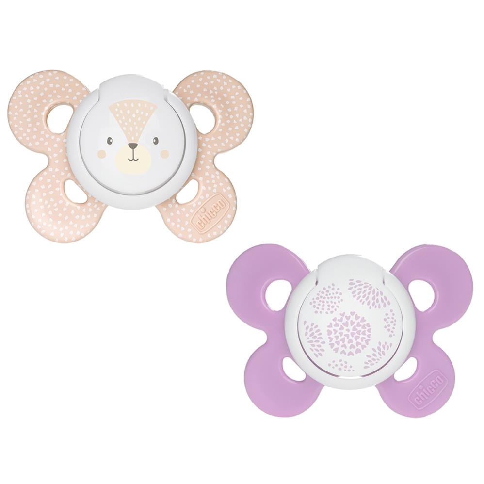 Chıcco Soother Comfort Gırl 2 Lı Sılıkon Emzık 6-16 ay