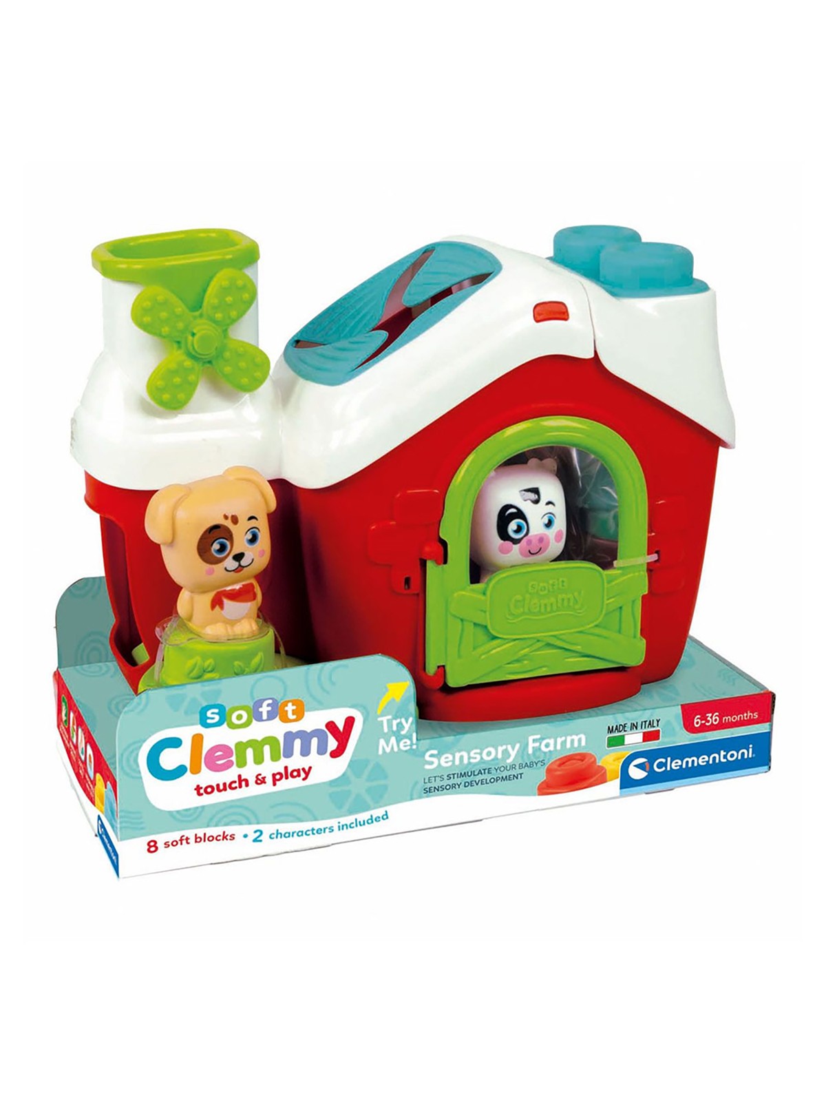 Clementoni  Yumuşak Blok Çiftlik